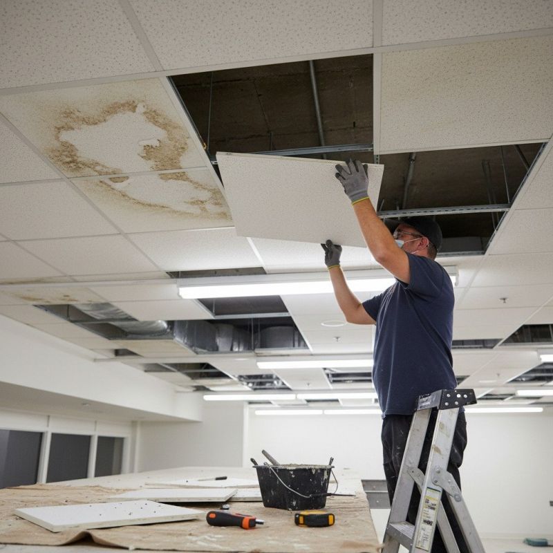Ceiling Tiles Repair