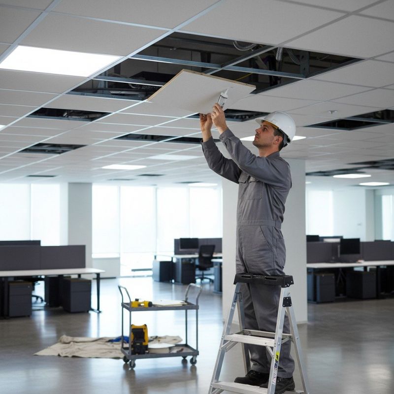 Grid Ceiling Repair