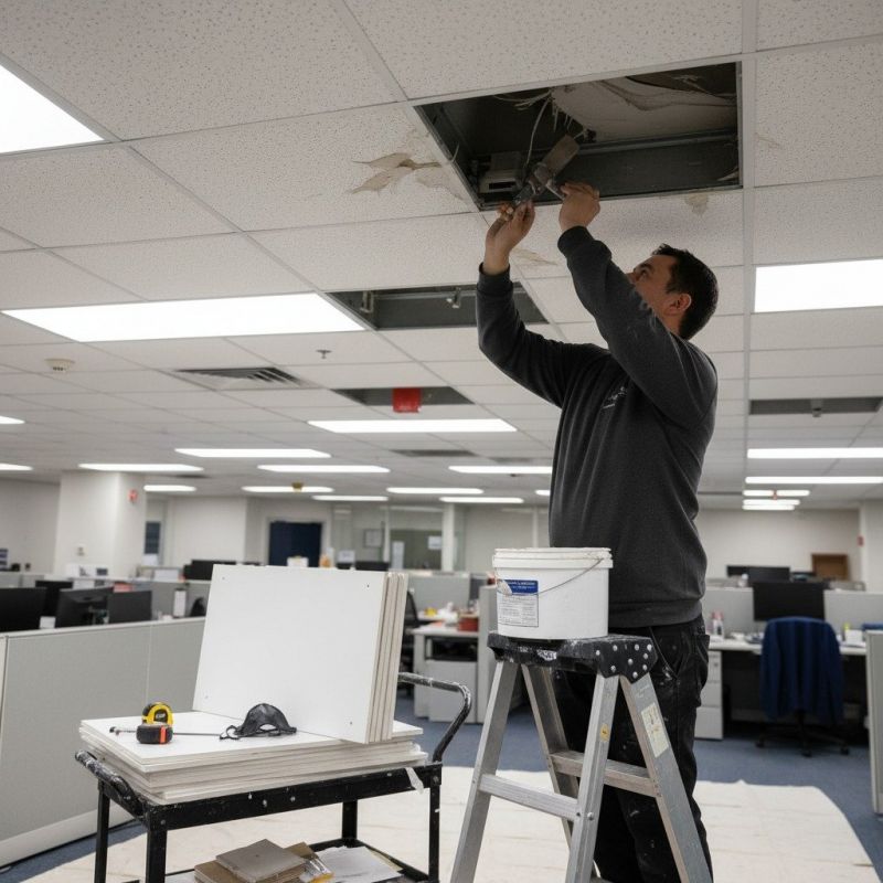 Grid Ceiling Repair