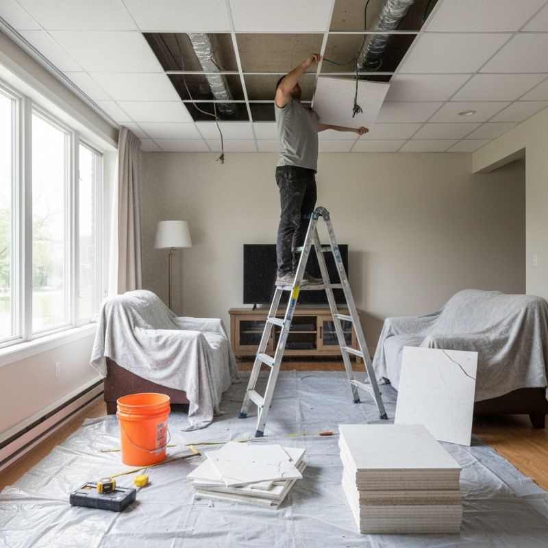 Suspended Ceiling Repair in Arvada, CO