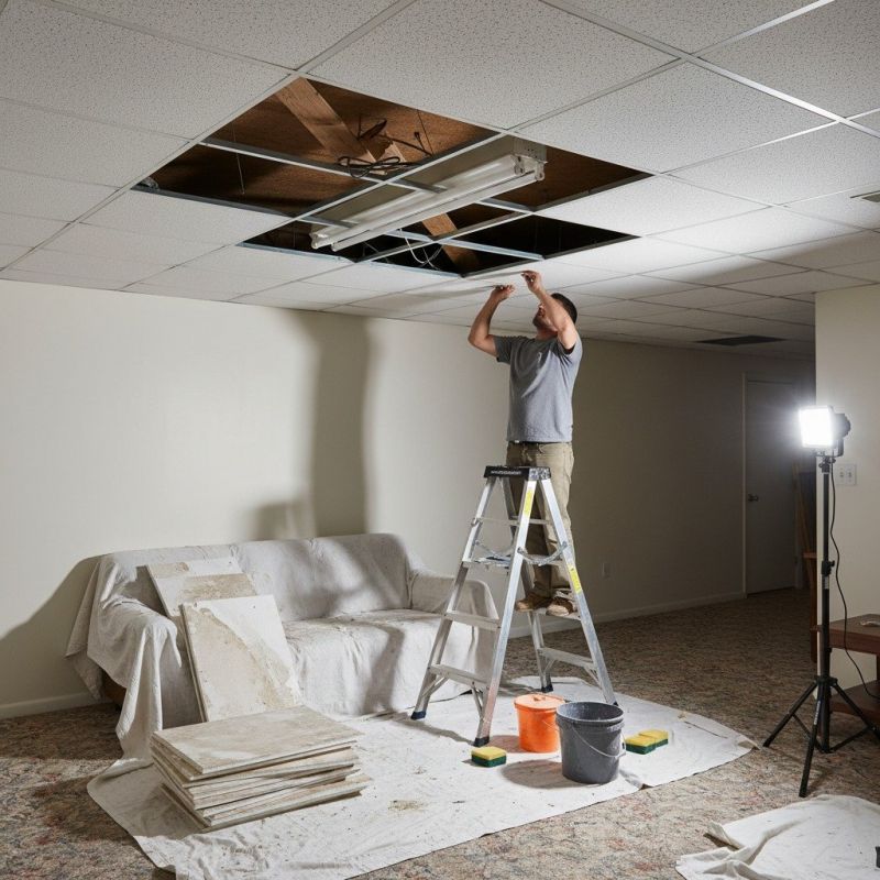 Suspended Ceiling Repair in Longmont, CO