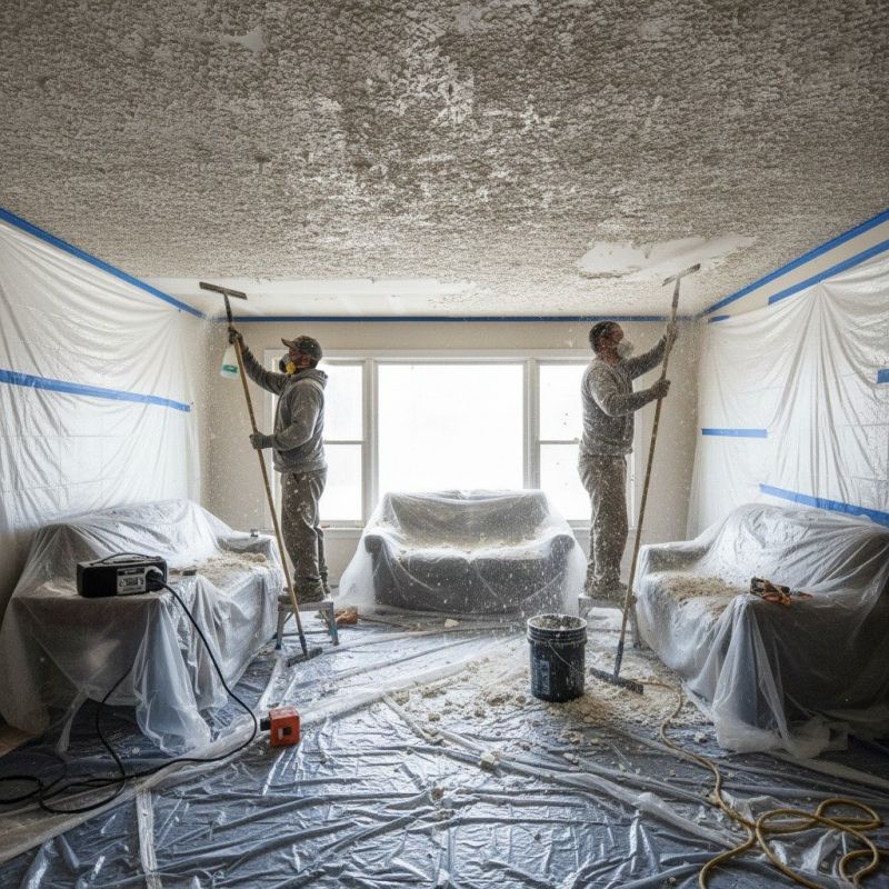 Contact About Popcorn Ceiling Repair